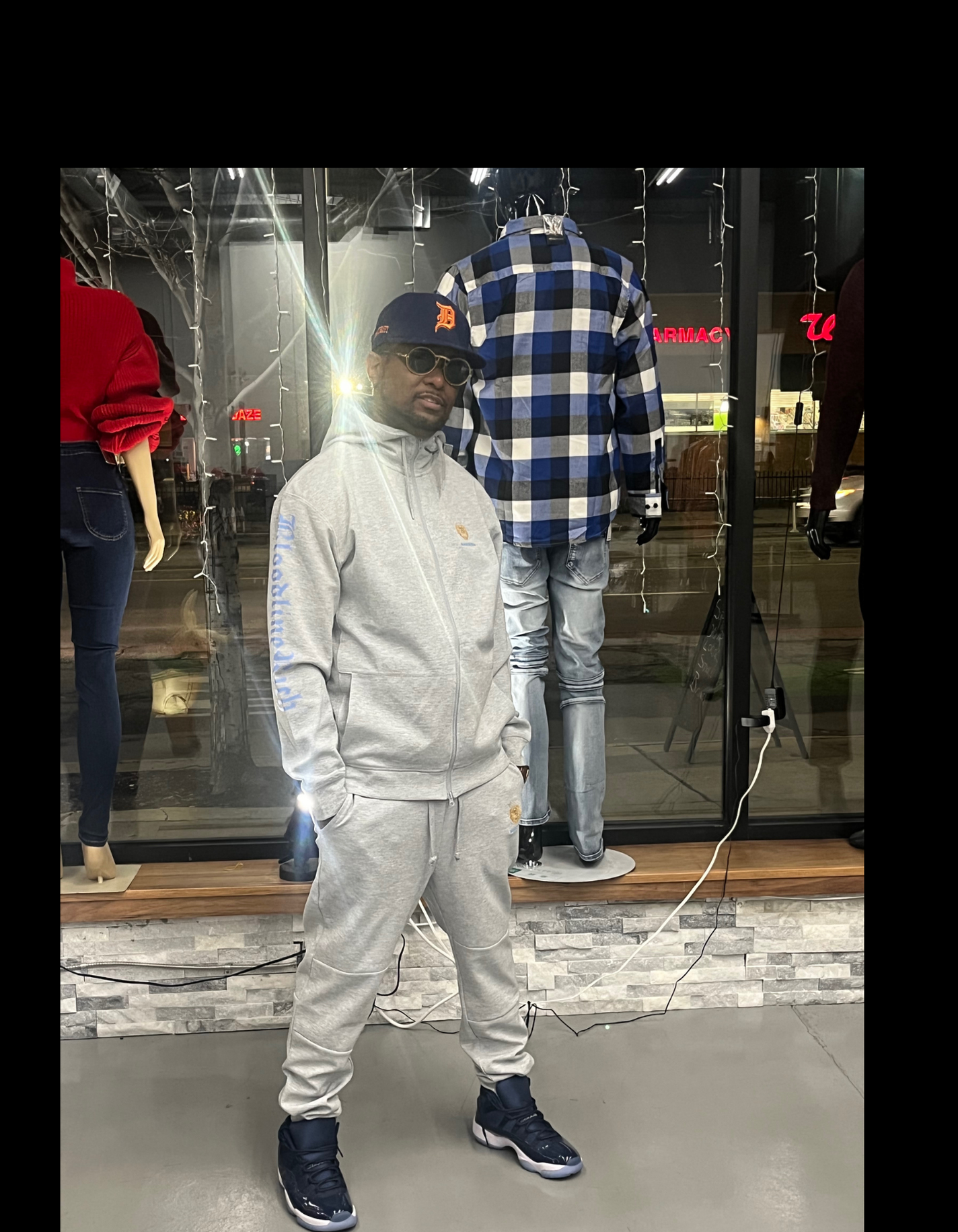 GREY BLOODLINE RICH JOGGER